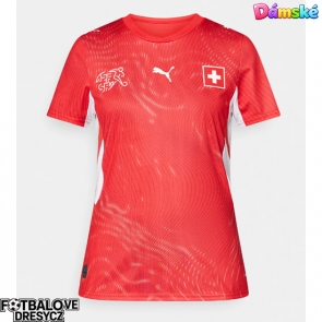 Švýcarsko Dámské Domácí Dres MS 2026 Krátký Rukáv